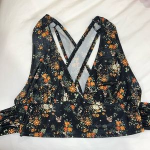 Floral Crop Top
